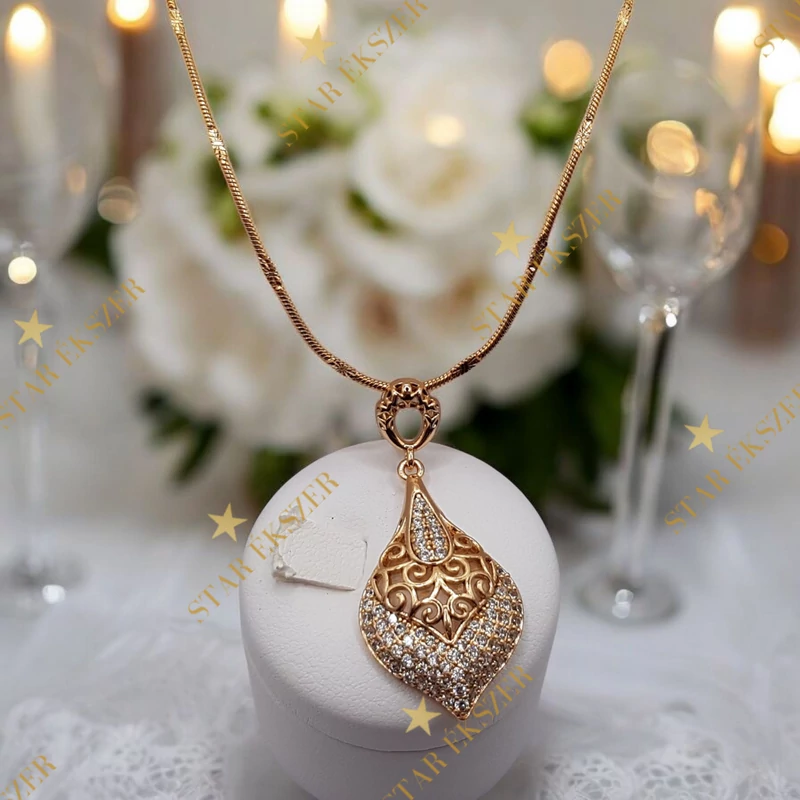 Broome 18K antiallergén medálos nyaklánc 45cm