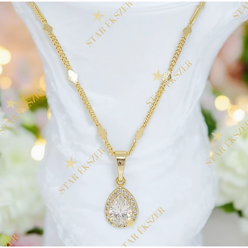 Everly 14K GF. antiallergén nyaklánc 45cm