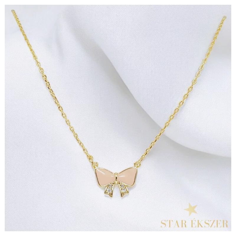 Julcsi 14K antiallergén masni medálos nyaklánc 40+5cm