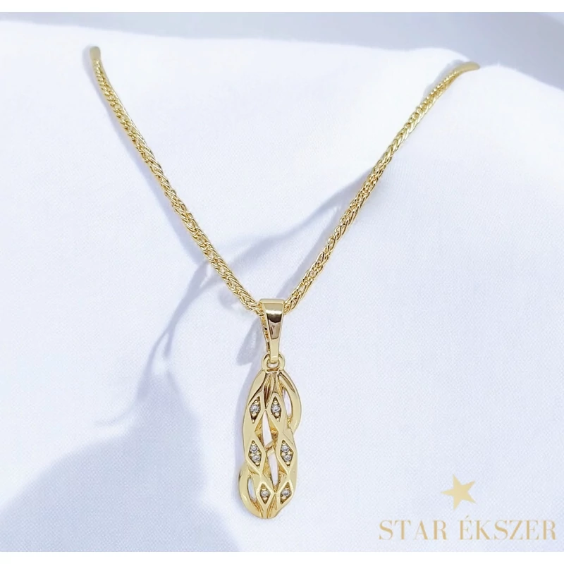 Claire 14K Gold Filled antiallergén medálos nyaklánc 45cm 