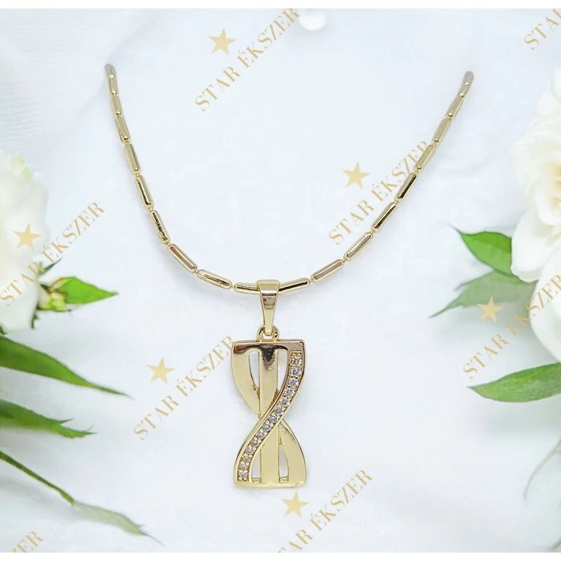 Solya Gold Filled antiallergén medálos nyaklánc 45cm