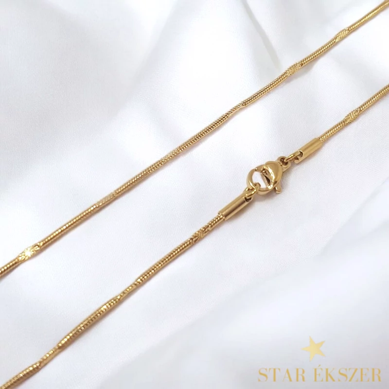 Bergen 18K antiallergén nyaklánc 45cm/2mm