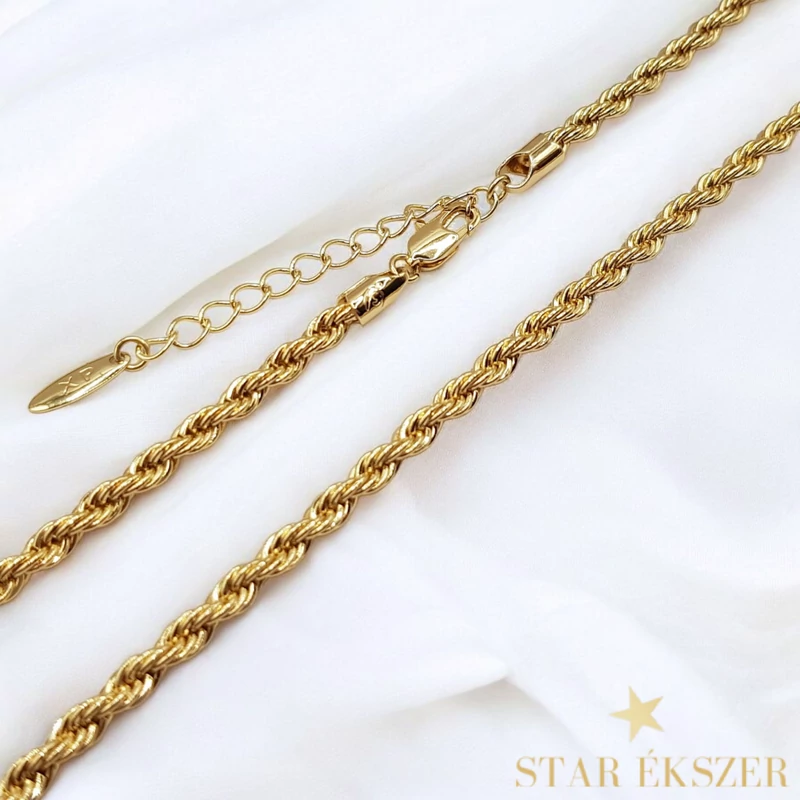 Berta 14k antiallergén nyakék 45+5cm