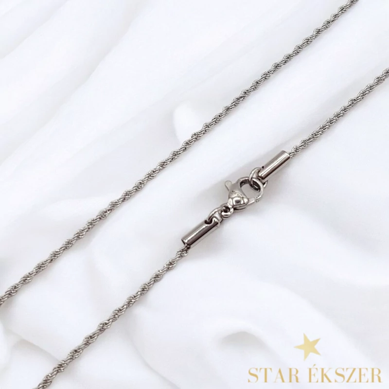 Dalia White antiallergén nyaklánc 45cm/2mm