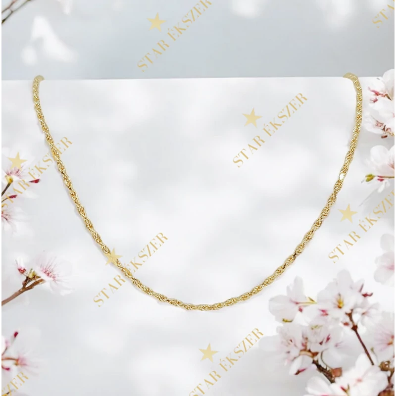 Dilara 14K antiallergén nyaklánc 45cm/2mm
