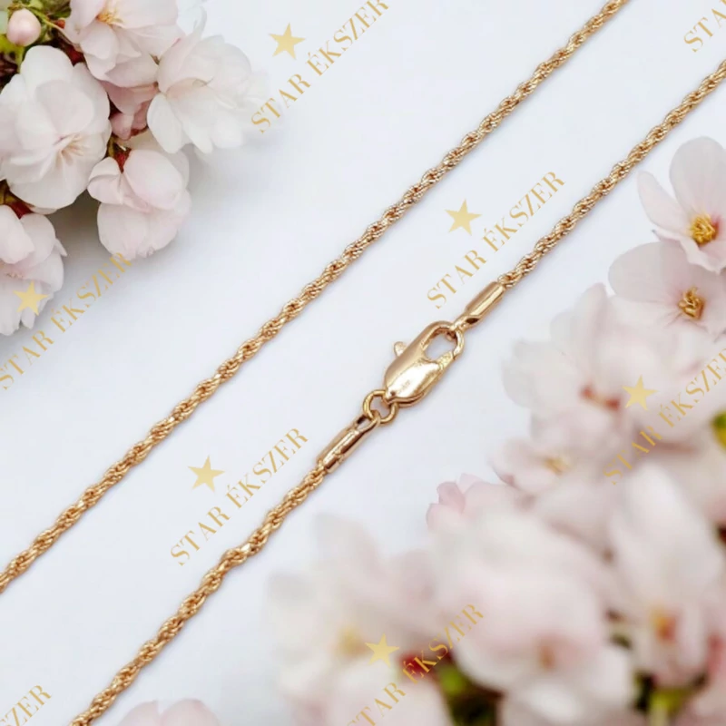 Dilara 18k antiallergén nyaklánc 50cm/2mm