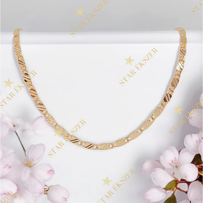 Donita 18K antiallergén nyaklánc 50cm/4mm