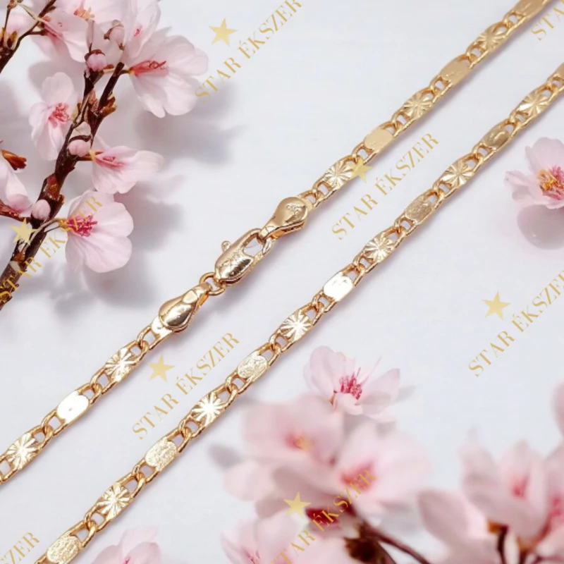 Marionka 18K antiallergén nyaklánc 50cm/4mm