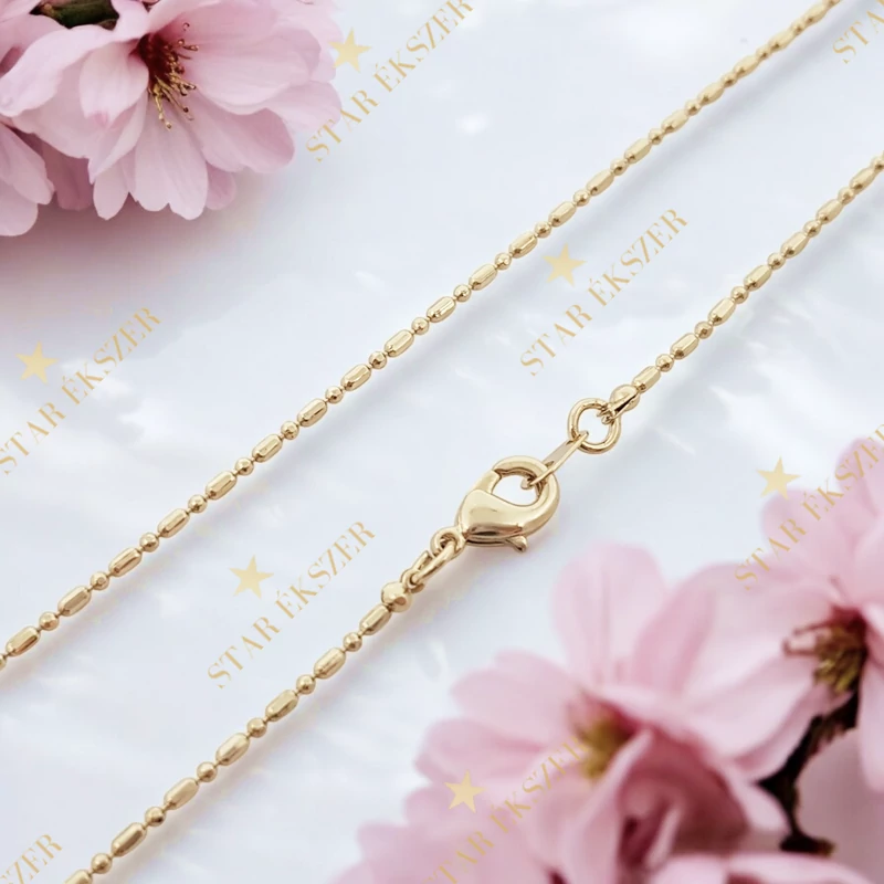 Anna14K GF. antiallergén Nyaklánc 45cm