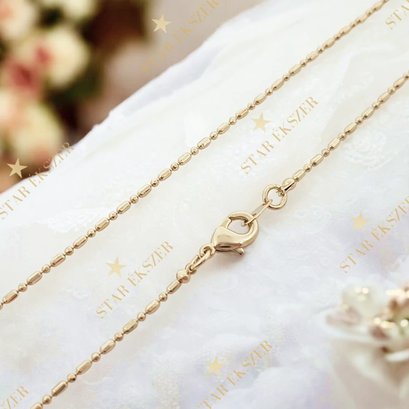 Anna14K GF. antiallergén Nyaklánc 45cm