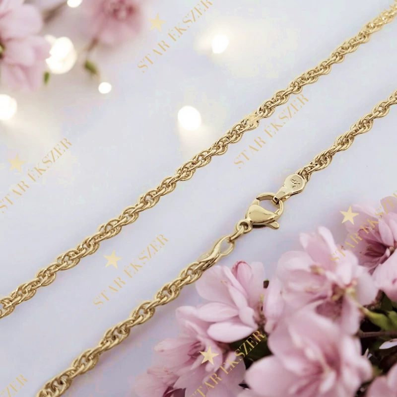 Fanni 14K GF. antiallergén Nyaklánc 45cm