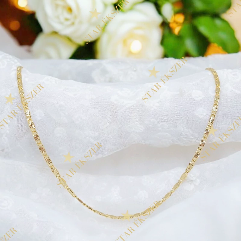 Reagan 14K G.F. antiallergén Nyaklánc 60cm