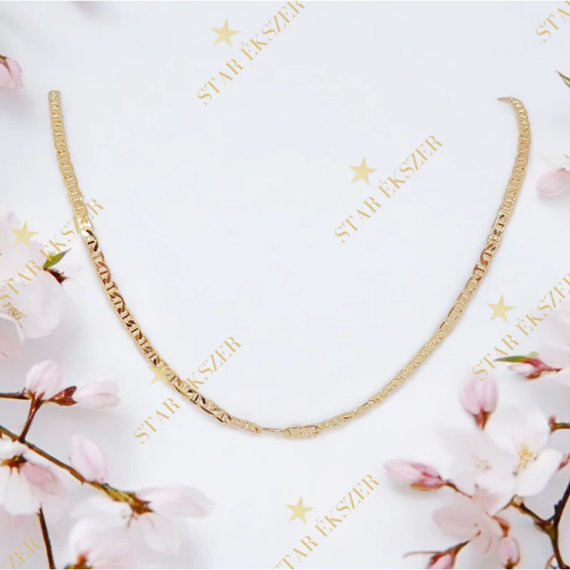 Tonala 18K G.F. antiallergén nyaklánc 45cm