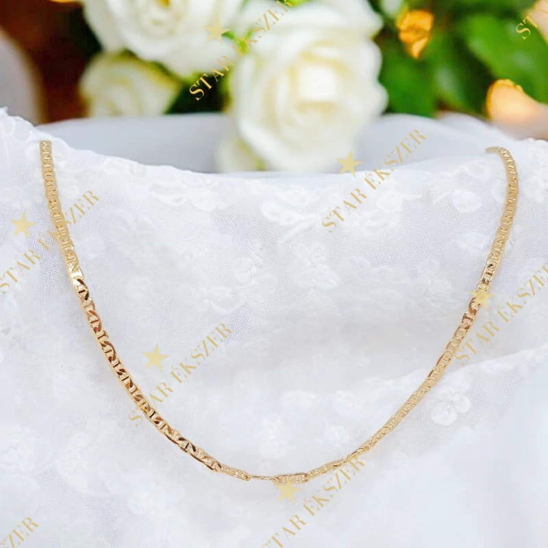 Tonala 18K G.F. antiallergén nyaklánc 45cm