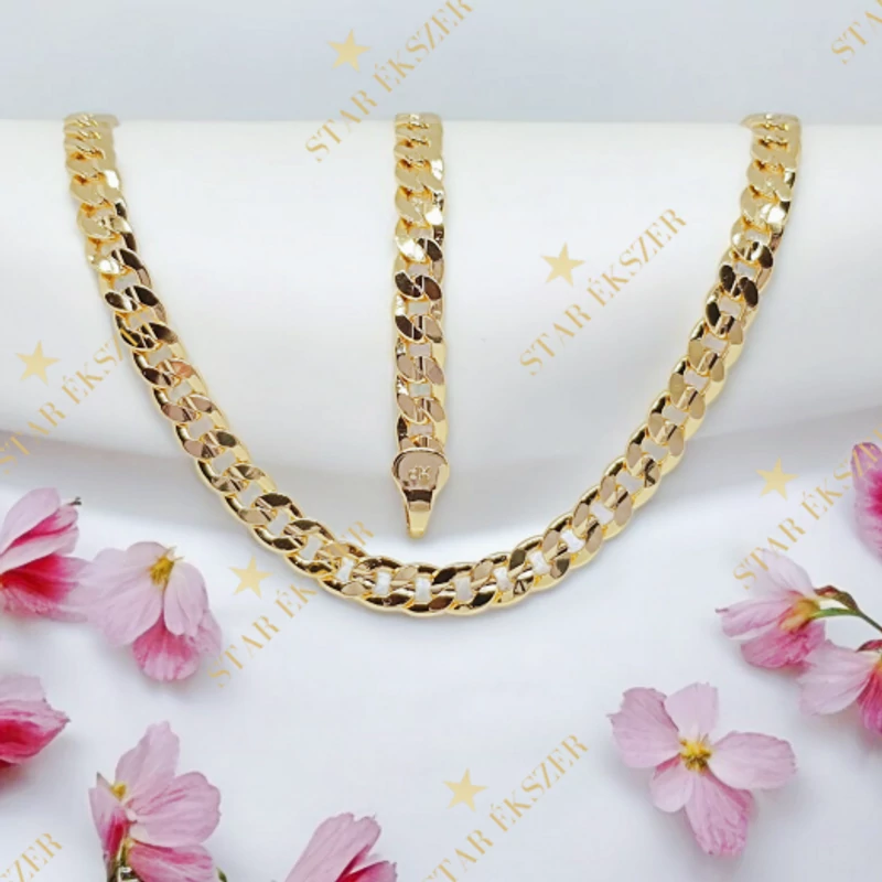 Joyce 14K GF. antiallergén Ékszerszett 50/19cm