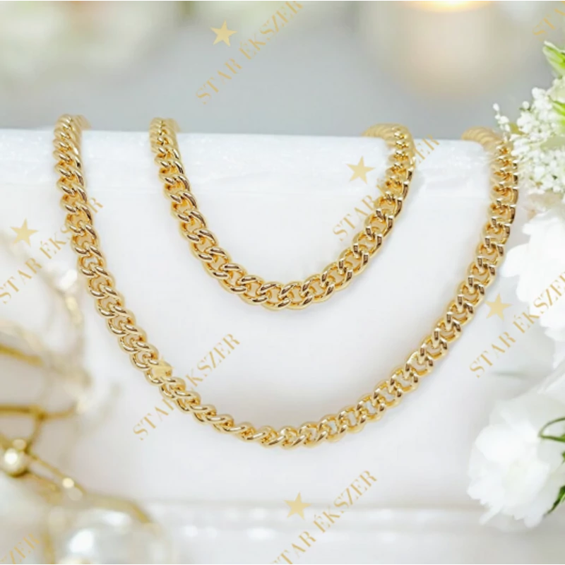 Raquel 14K GF. antiallergén Ékszerszett 50/20cm