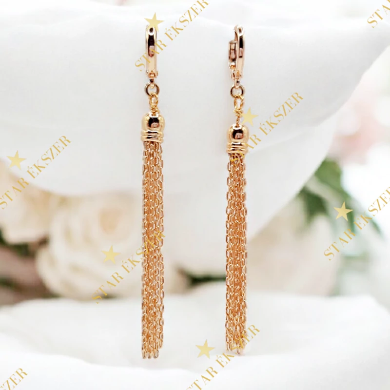 Kaira 18K antiallergén fülbevaló