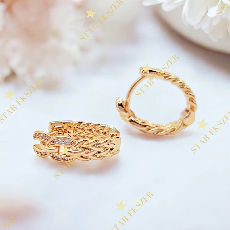 Lory 18K antiallergén fülbevaló