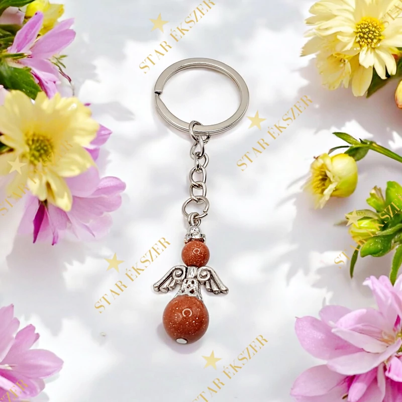 Golden Angel – Aranykő Angyal Kulcstartó