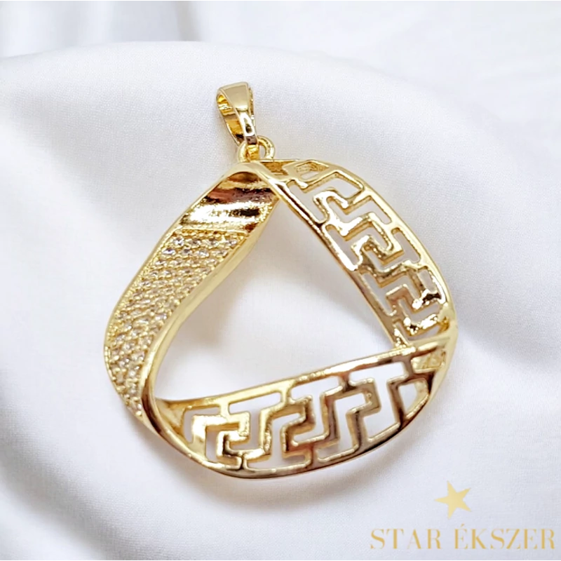 Auria 14K antillergén görög medál