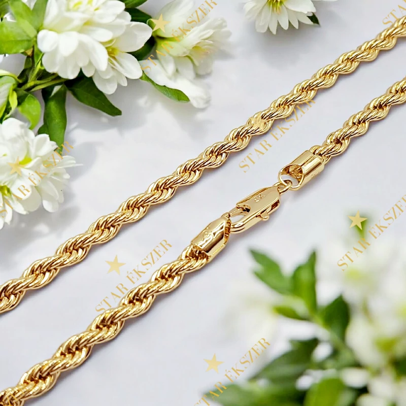 Berta 14k antiallergén nyakék 50cm