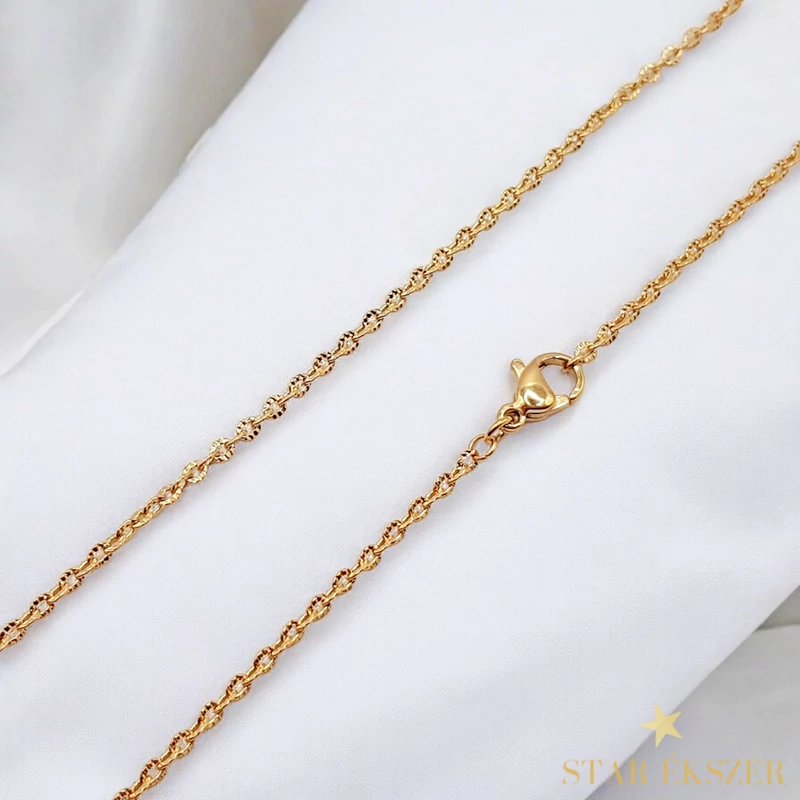 Melira 18K antiallergén nyaklánc 50cm/2mm