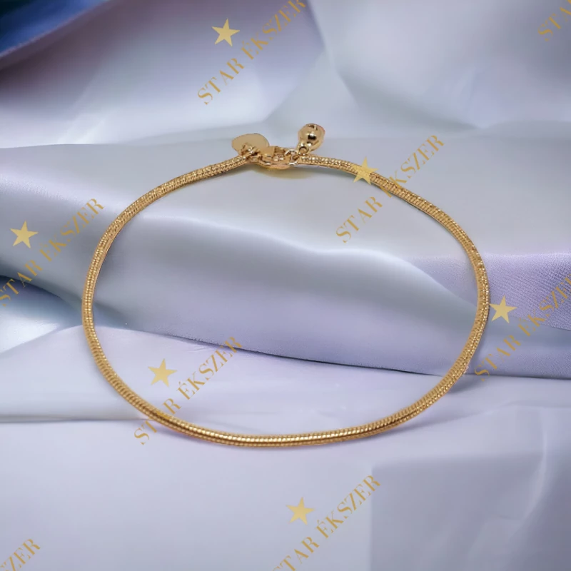 Imke Gold Filled Antiallergén kígyó Bokalánc 26cm