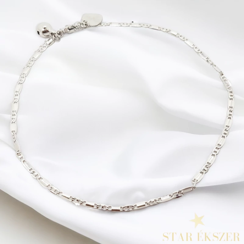 Olena White Gold Filled Antiallergén Bokalánc 26cm