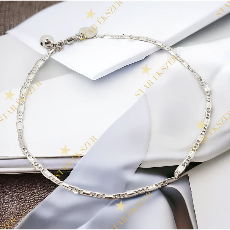 Olena White Gold Filled Antiallergén Bokalánc 26cm