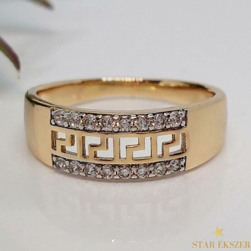 Avani Görög Gold Filled Gyűrű 66-os méret